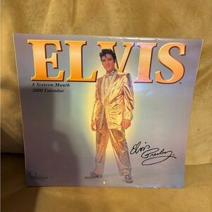 Elvis Presley Gold Suit 2000 Calendar